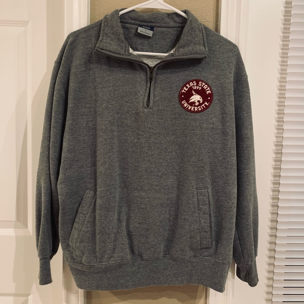 Texas State University quarter-zip jacket